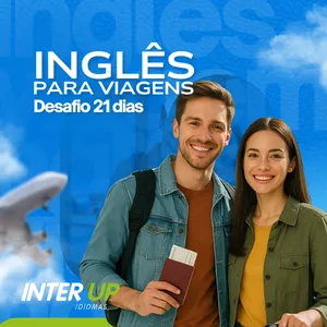 Imagem de capa para o Curso online Inglês para viagens - Desafio 21 dias