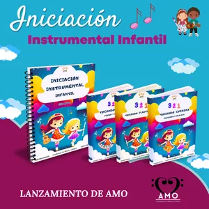 Imagen de portada para Ebook Colección: Iniciación Instrumental Infantil - AMO