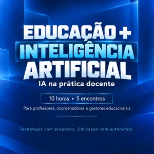 Imagem de Educação + Inteligência Artificial | IA na Prática Docente criado por CELUE.LAB INNOVATION LTDA na hotmart