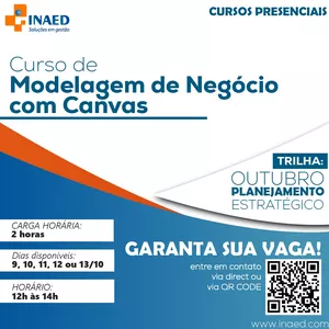 Imagem de capa para o Curso online Modelagem de Negócio com Canvas