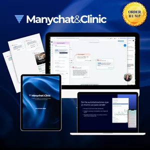 Imagen de portada para Curso online Manychat&amp;Clinic