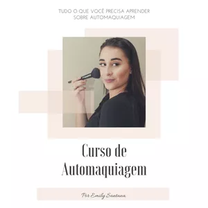Imagem do curso Curso de Automaquiagem COMPLETO Por Emily Santana