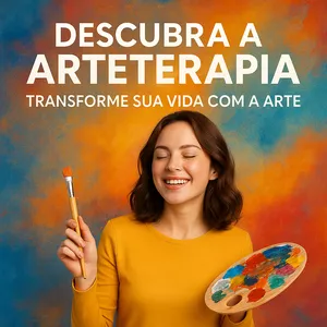 Imagem do curso Descubra a Arteterapia : Com Certificado