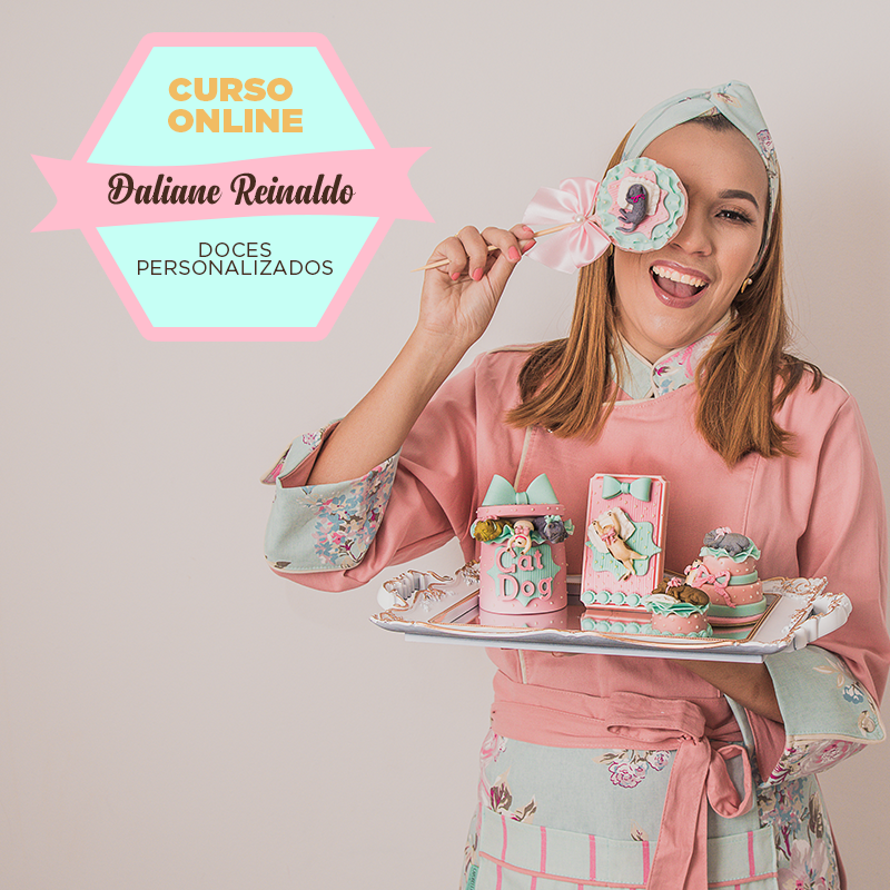 Imagem do curso Curso Online - Daliane Reinaldo - Doces Personalizados