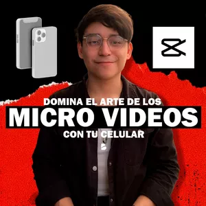 Imagen de portada para Curso online "El camino para la creación de MICRO VIDEOS para redes sociales".