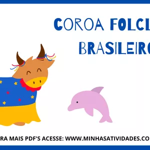 Imagem de capa para o Ebook Coroa Folclore Brasileiro
