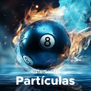 Imagem de capa para o Curso online Sistemas de Partículas