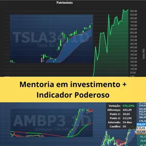 Imagem do curso Transforme seus Investimentos com Nossa Mentoria Exclusiva e Indicador de Compra e Venda de Ações!!!