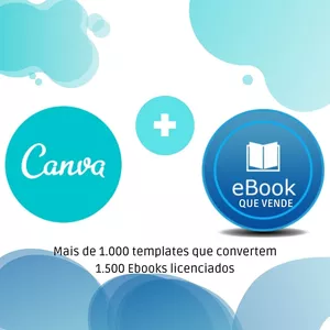 Imagem principal do produto Criação de Ebooks e Treinamento CANVa + Diversos Bônus