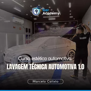 Imagem de capa para o Curso online Curso de Lavagem Técnica Automotiva 1.0