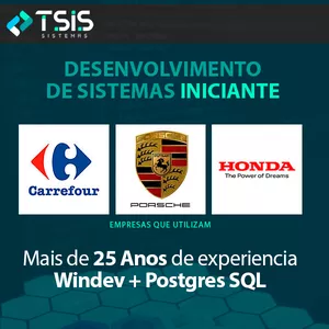 Imagem de capa para o Curso online Aprenda Desenvolver Sistemas - Iniciante