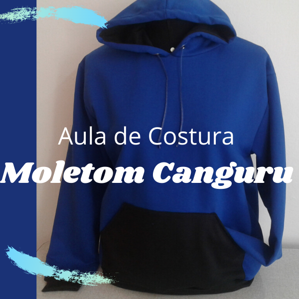 Imagem do curso Curso de Costura Moletom Canguru + Molde do PP ao GG