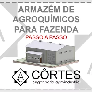 Imagem de capa para o Ebook Armazém de Agroquímicos para Fazenda