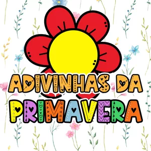 Imagem de capa para o Ebook Adivinhas da Primavera