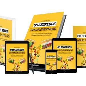 Imagem de capa para o Curso online Livro Fisico Desvendando os Segredos da Suplementação  + Bônus 