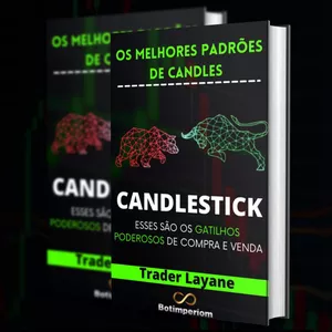 Imagem de capa para o Ebook Os melhores padrões de candles