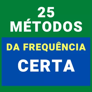 Imagem de capa para o Ebook 25 Métodos da frequência certa