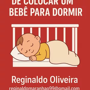 Imagem de capa para o Ebook A forma de colocar um bebê para dormir 