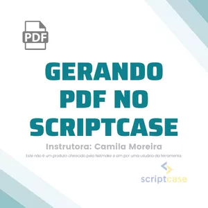 Imagem de capa para o Curso online Criando PDF no Scriptcase