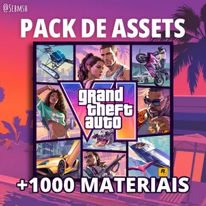 Imagem de PACK DE ASSETS GTA VI criado por Rui Torres na hotmart
