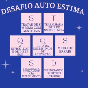 Imagem de capa para o Curso online Desafio 7 dias Autoestima Blindada