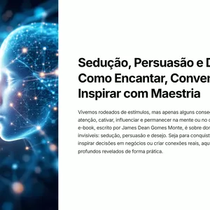 Imagem de capa para o Ebook Sedução Persuasão e Desejo 