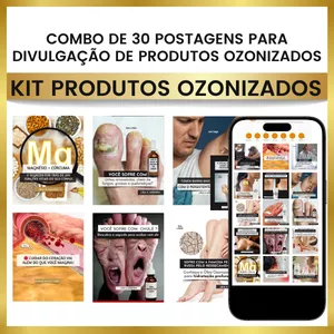 Imagem de capa para o Curso online Kit 01 - Produtos Ozonizados