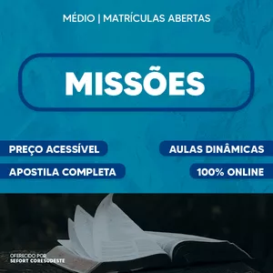 Imagem de capa para o Curso online Curso de Missões