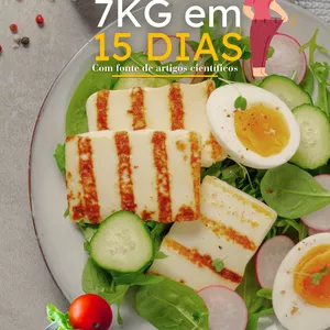 Imagem de capa para o Ebook PERCA 7KG EM 15 DIAS (Sem Academia)