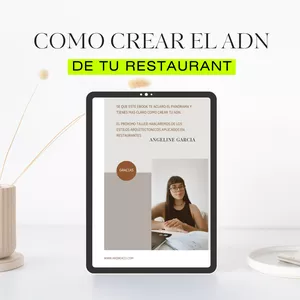Imagen de portada para Curso online CREA EL ADN DE TU RESTAURANT PASO A PASO