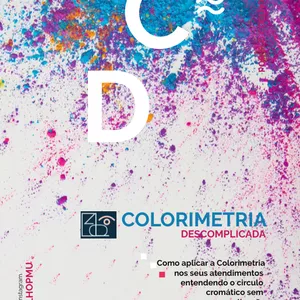 Imagem de capa para o Ebook E-book Colorimetria Descomplicada