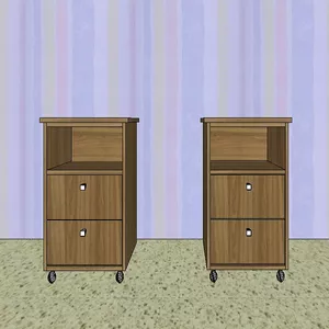 Imagem de capa para o Ebook 01 - Par de criado mudo - Projeto e plano de corte 