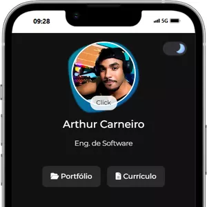 Imagem de capa para o Curso online Template Linkree – Página Link na Bio Responsiva em HTML/CSS/JS