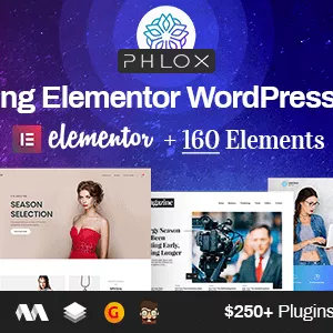 Imagem de capa para o Curso online Phlox Pro – Elementor MultiPurpose WordPress Themes