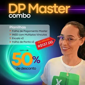 Imagem de capa para o Curso online Combo DP Master