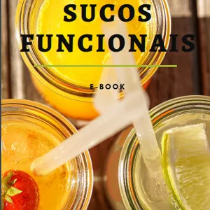 Imagem de capa para o Ebook E-book Sucos Funcionais