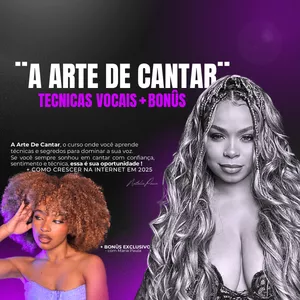 Imagem de capa para o Curso online A Arte De Cantar