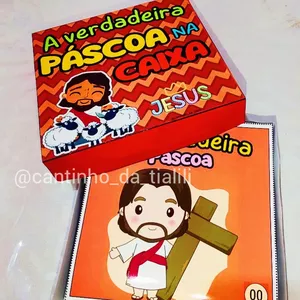 Imagem de capa para o Ebook LIVRO A VERDADEIRA PÁSCOA NA CAIXA