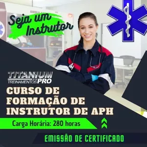 Imagem de capa para o Curso online Curso de Formação de Instrutor em Atendimento Pré-Hospitalar