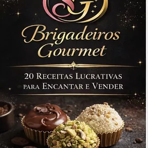 Imagem de capa para o Ebook Coleção Gourmet de Brigadeiros