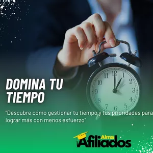 Imagen de portada para Curso online ▶️Domina tu Tiempo: Estrategias de Productividad Personal