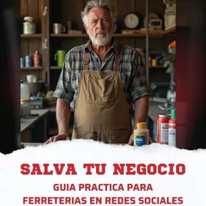 Imagen de portada para Ebook SALVA TU NEGOCIO - Guía Practica para Ferreterías en Redes Sociales