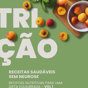 Imagem de capa para o Ebook Nutrição: Receitas Saudáveis sem neurose.
