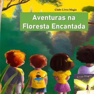 Imagem de capa para o Ebook Aventuras na Floresta Encantada