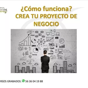 Imagen de portada para Curso online ¿Como funciona? CREA TU PROYECTO DE NEGOCIO