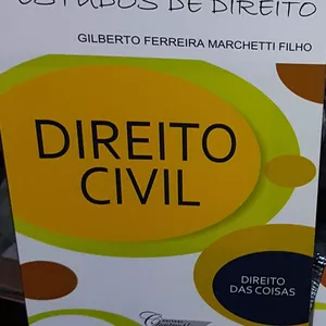Imagem de capa para o Ebook Estudos de Direito Civil - Direito das Coisas
