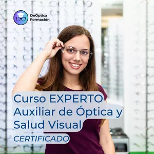 Imagen de portada para Curso online Curso EXPERTO Auxiliar de Óptica y Salud Visual