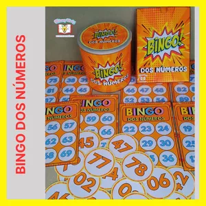 Imagem de capa para o Ebook BINGO DOS NÚMEROS 