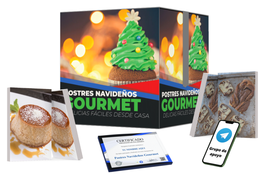 Postres 2025 navideños gourmet