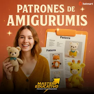 Imagen de portada para Ebook PATRONES DE AMIGURUMIS
